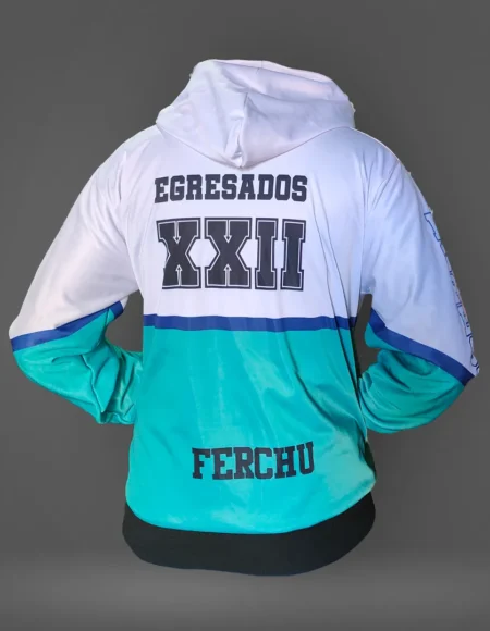 Campera blanquiverde